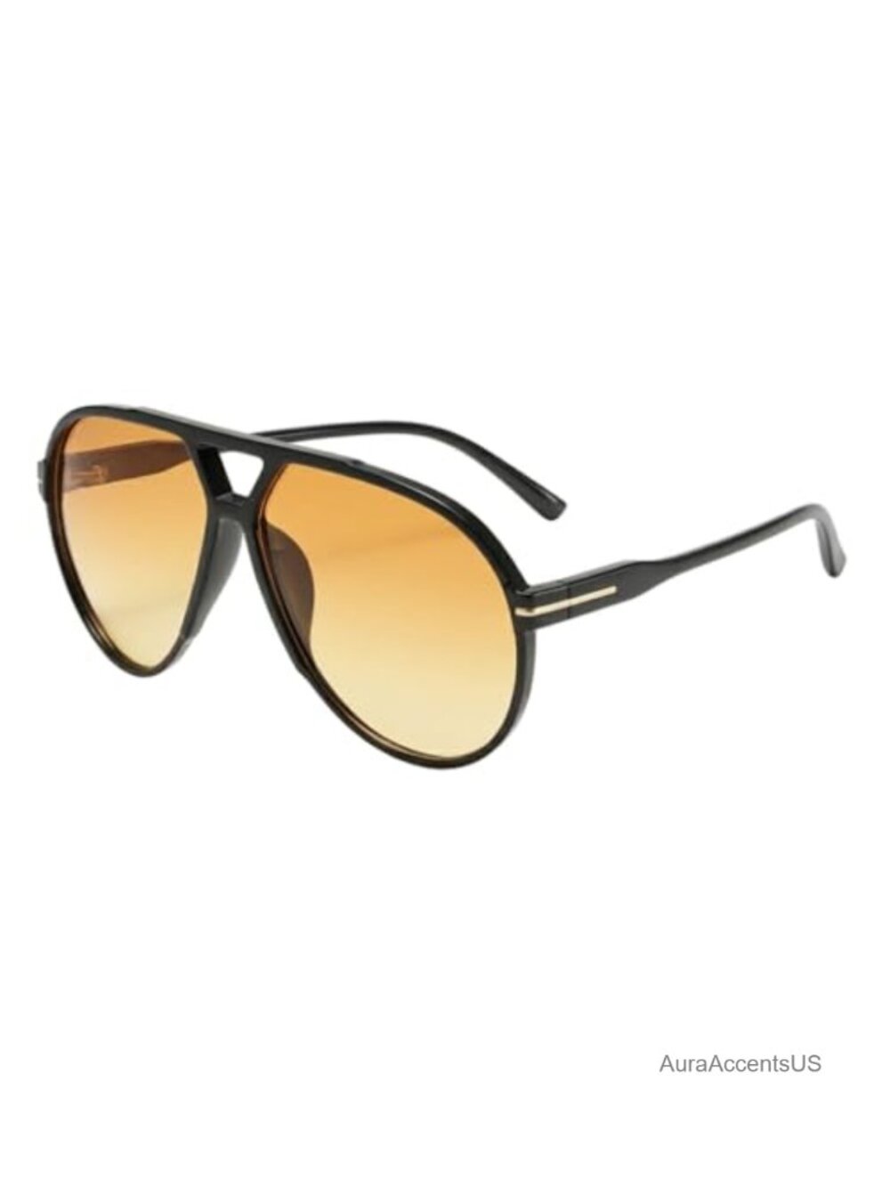 Retro Aviator Sunglasses Oversized Square UV400 Protection Festival